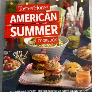 Taste of Home American Summer Cookbook - Red and White